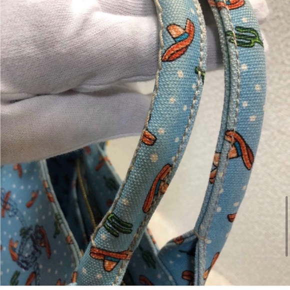 PRADA - Sombrero Print Small Canapa Tote Bag -RARE - Picture 14 of 14